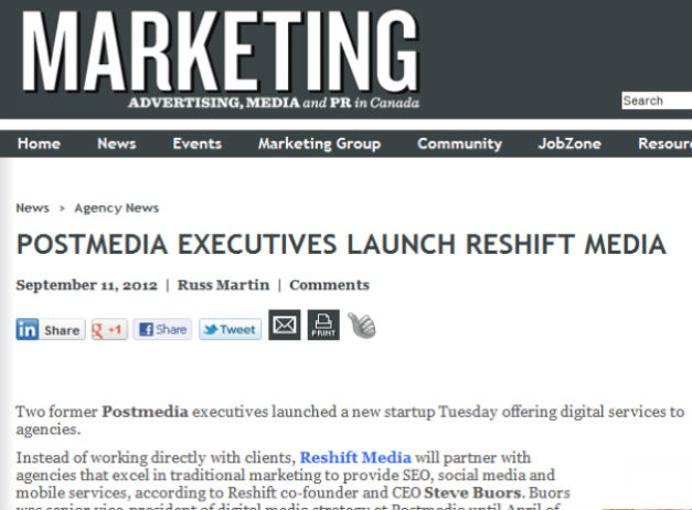 Reshift Media in the News