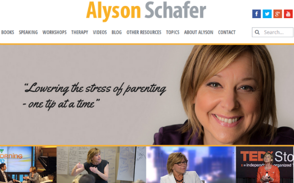 Alyson Schafer parenting expert