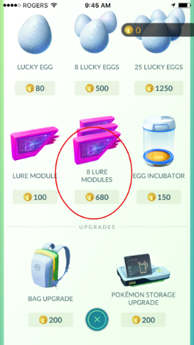 pokemon lure