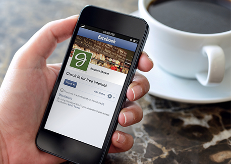 Crește numărul de vizitatori folosind Facebook Wi-Fi