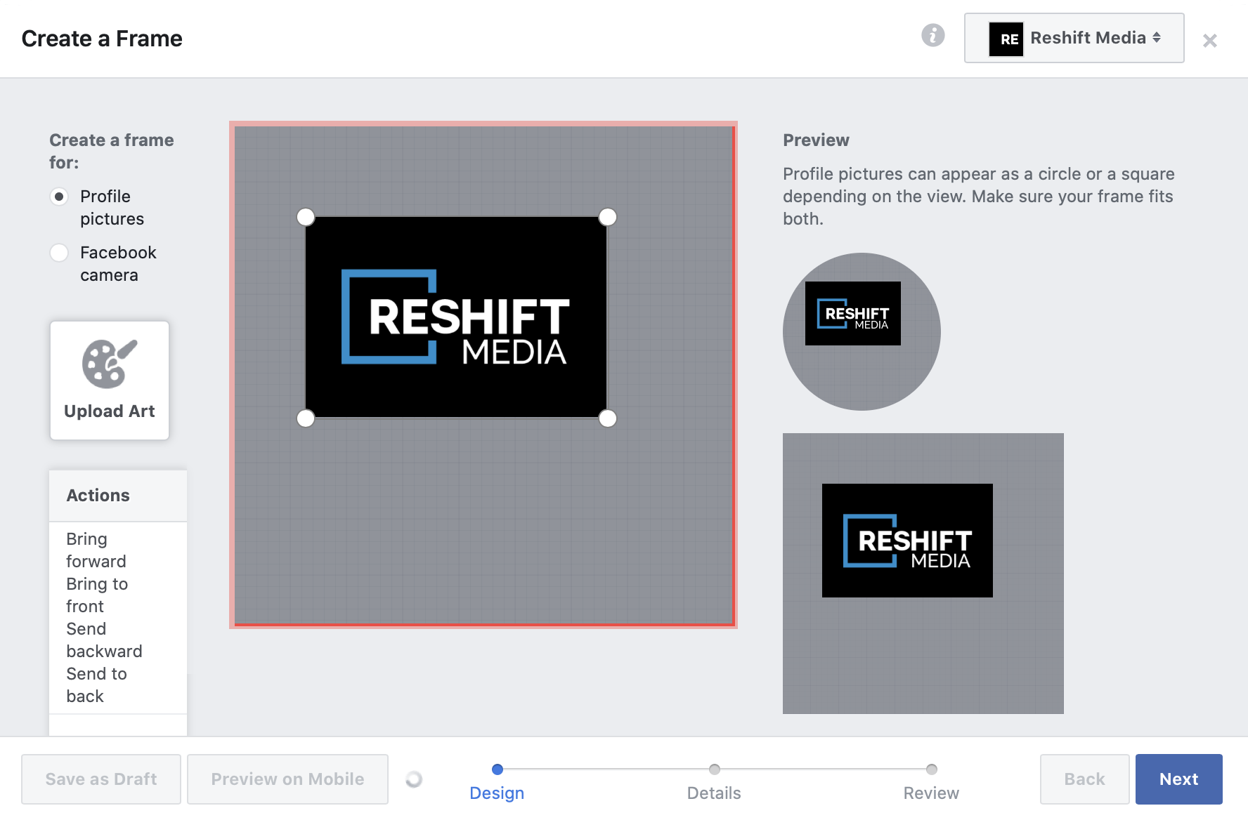 How To Use Facebook Frames To Promote Your Brand Reshift Media