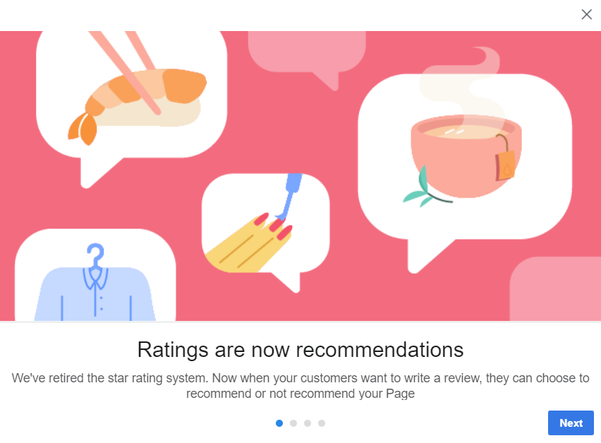 Facebook reviews