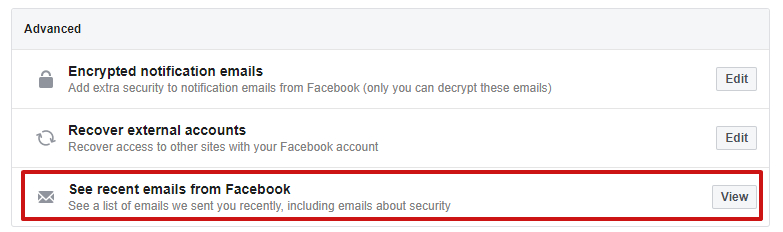 facebook scam emails