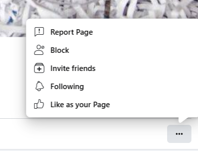 report facebook page