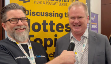 Gerry Docherty and Steve Buors at the CFA Convention